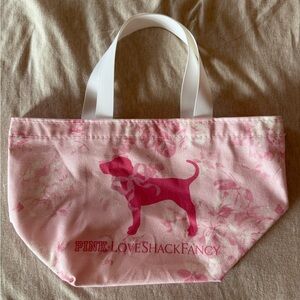 Exclusive Love shack Fancy X PINK tote